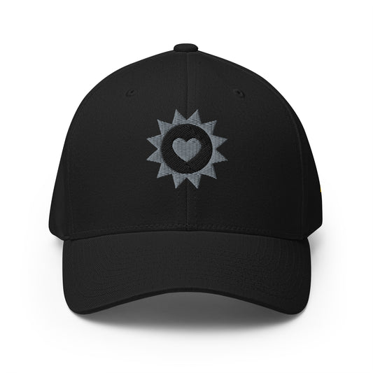 Abruzzo - Presentosa - Cuore - Grigio su Nero