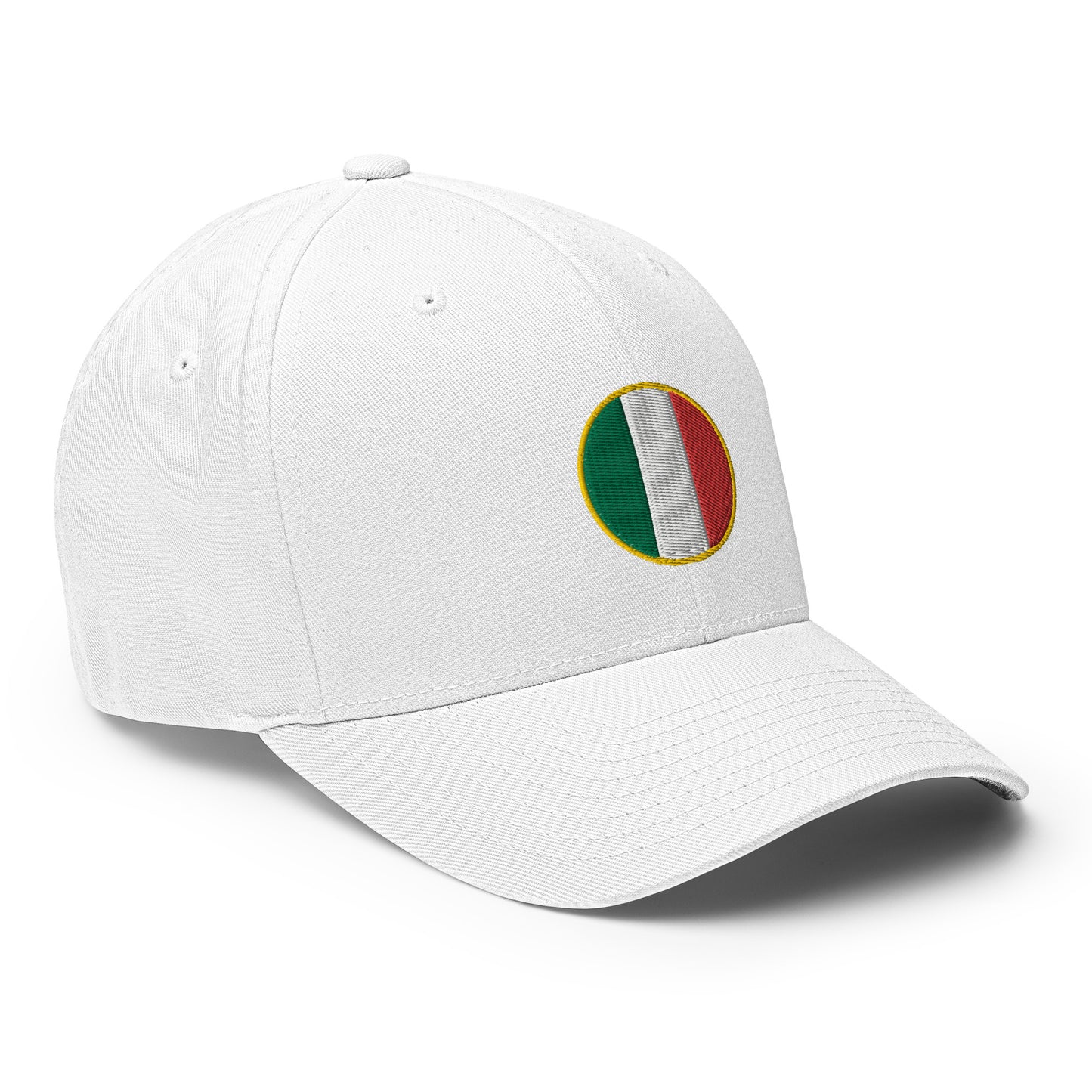 Bandiera Italiana - Rotonda - Bianco